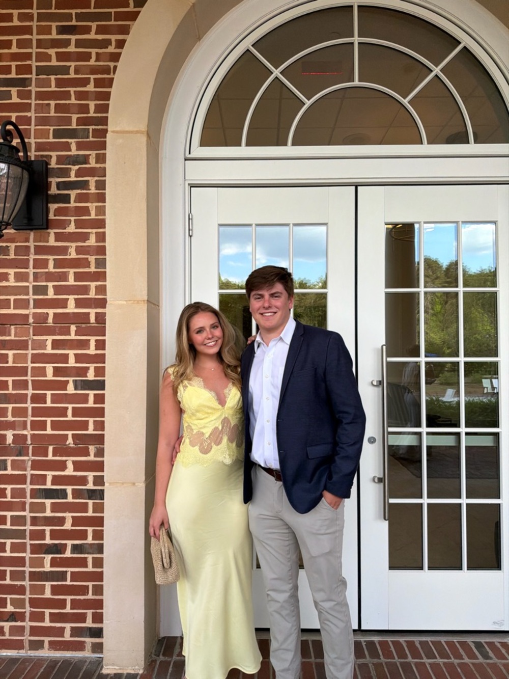 Third Form Visions Lace Deep V Maxi Dress - Daffodil